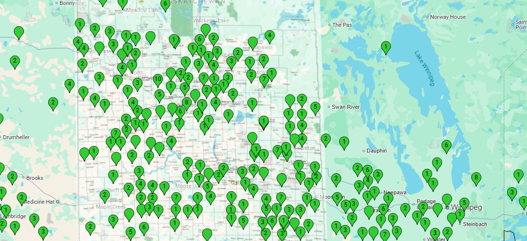 Map of ConX Wireless Clients