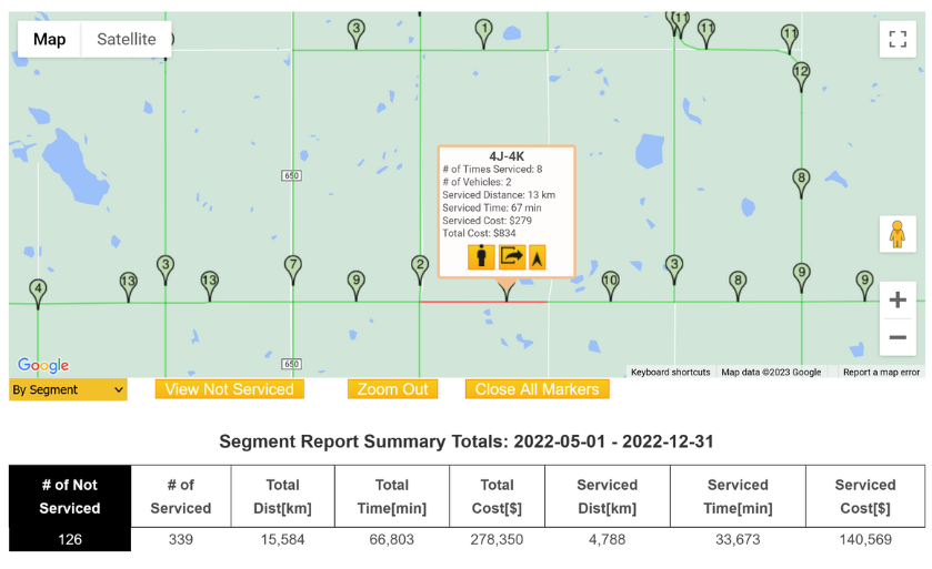 A GIS Asset Data Map