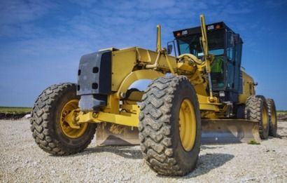 A grader machine